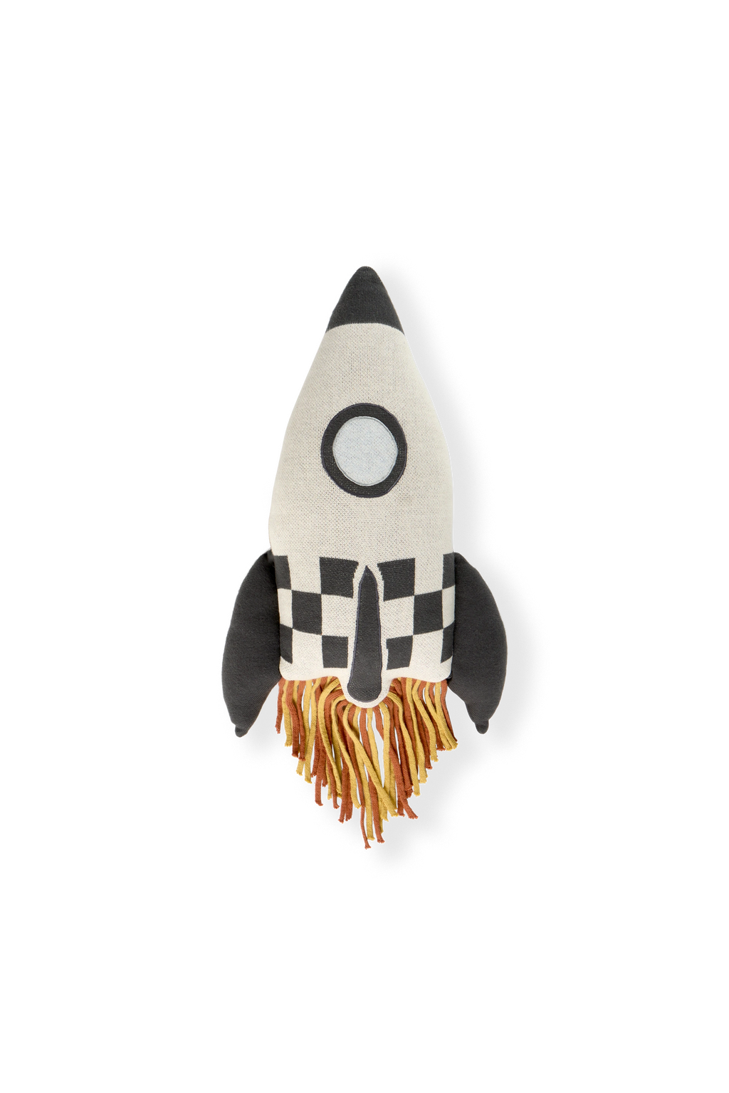 KNITTED CUSHION ROCKET