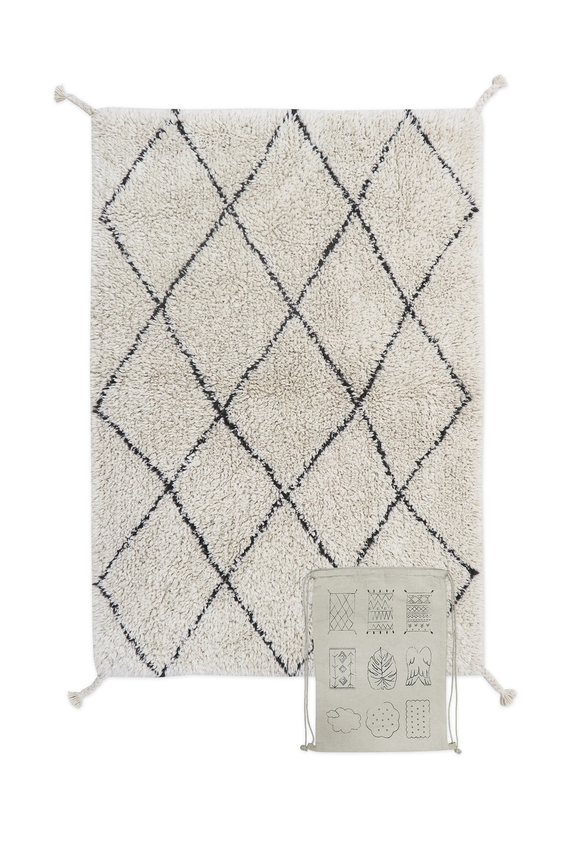 WASHABLE RUG MINI BEREBER
