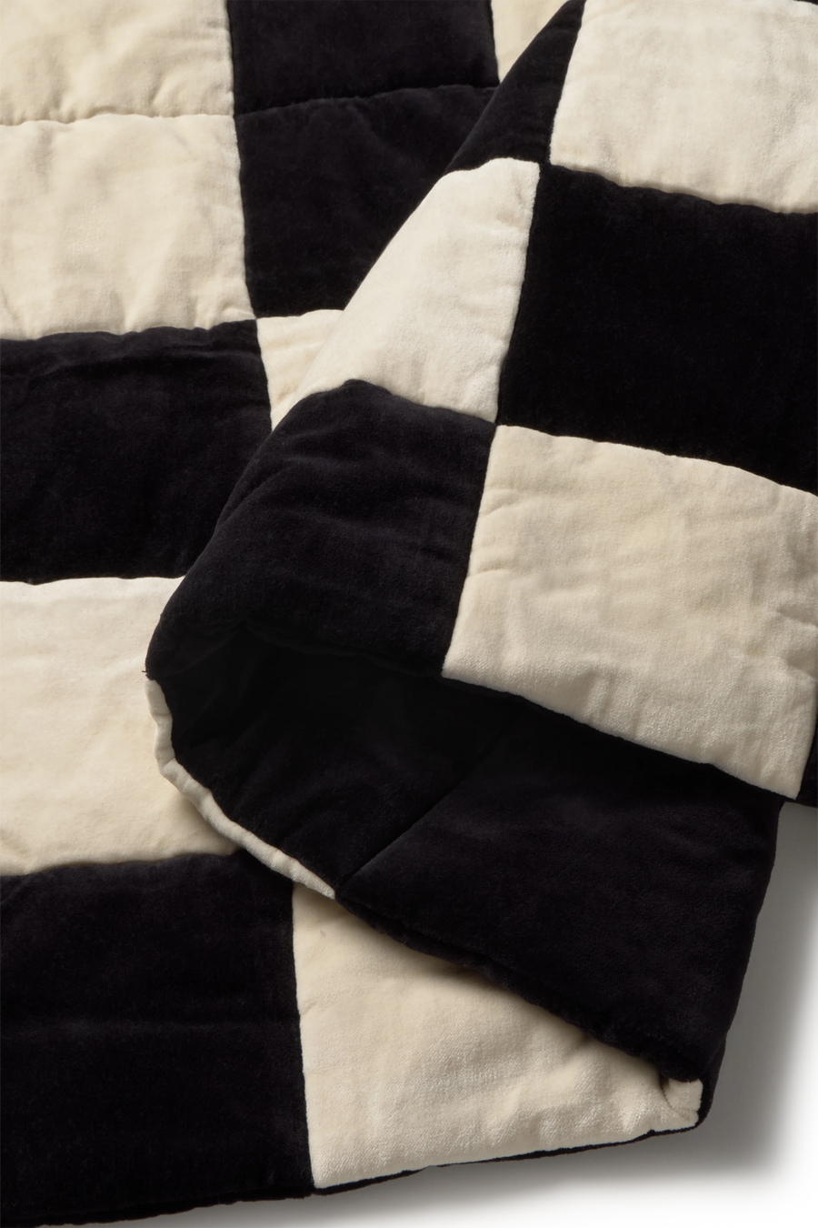 PLAID CHECKER BLACK&WHITE