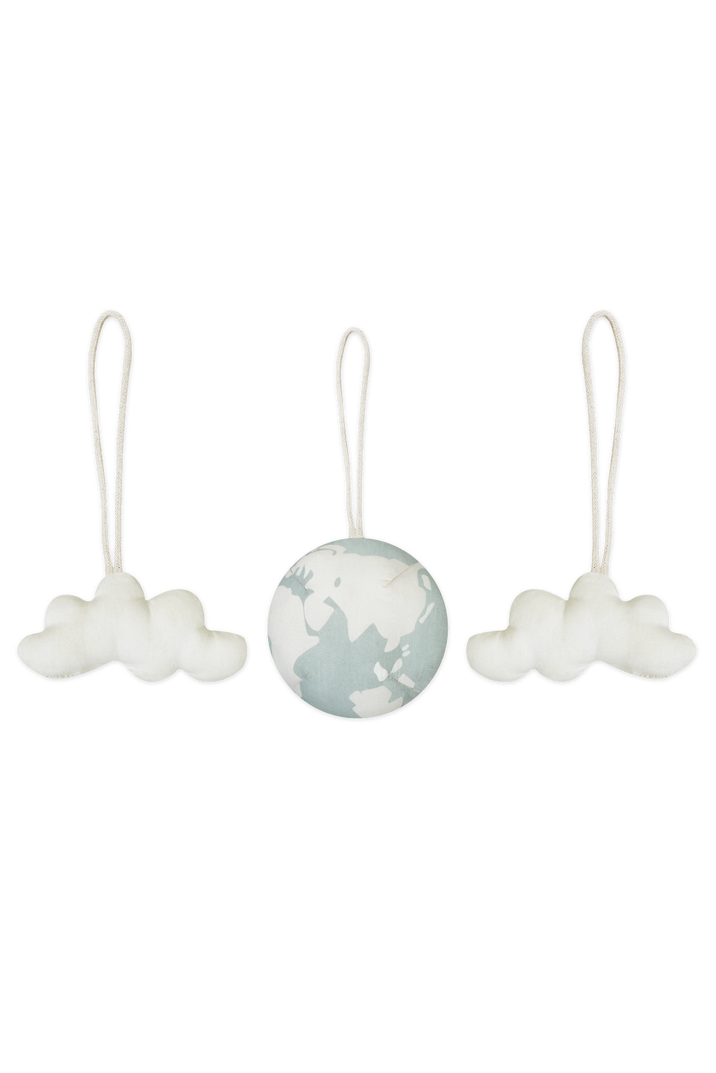 SET OF 3 RATTLE TOY SENSORIAL HANGERS WORLD