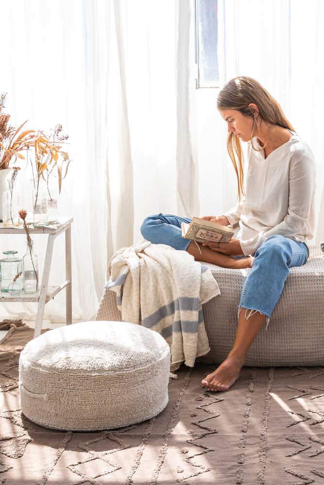 POUF CHILL NATURAL-Poufs-Lorena Canals-3