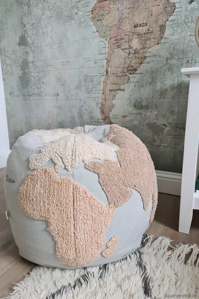 PUFF Mapa Mundo