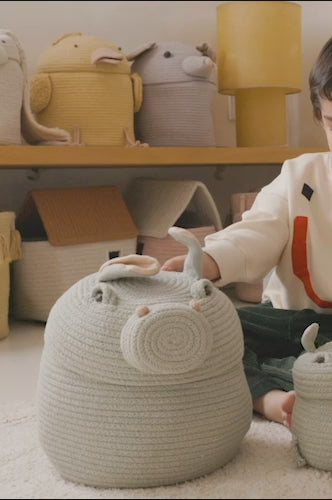 BASKET MINI HENRY THE HIPPO