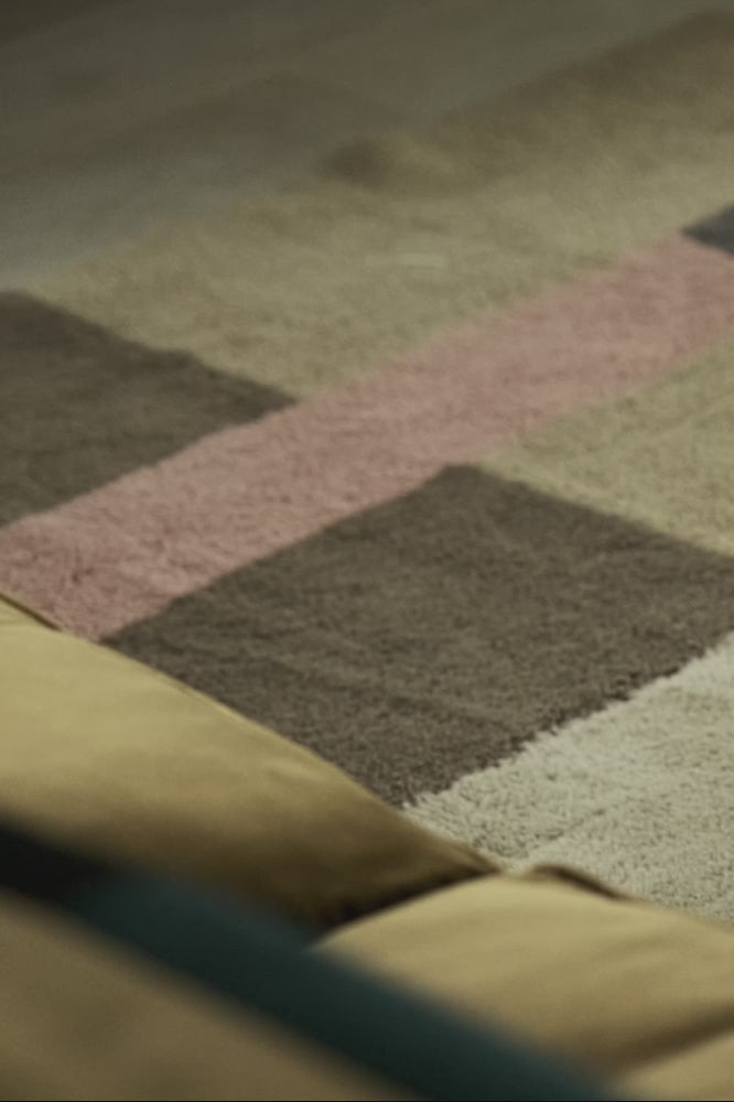 Wool Rug Chroma Dusty Pink