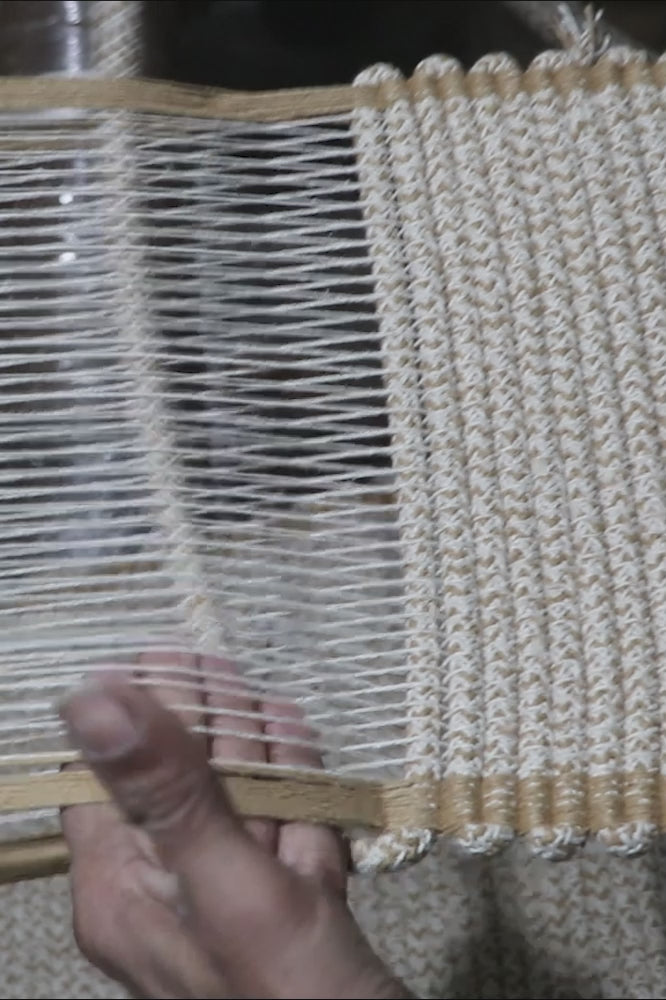 HANDLOOM BASKET VERTICAL NATURAL