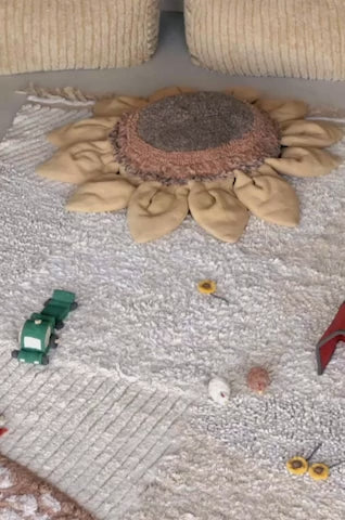 WASHABLE PLAY RUG FARM FIELDS