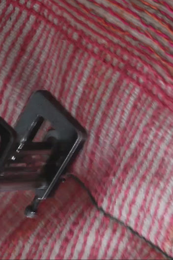 WASHABLE RUG TARTAN VINTAGE RED