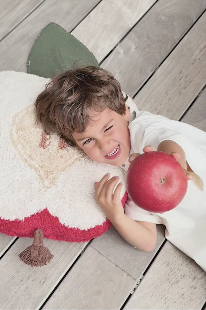 FLOOR CUSHION APPLE