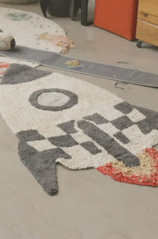 WASHABLE COTTON RUG ROCKET