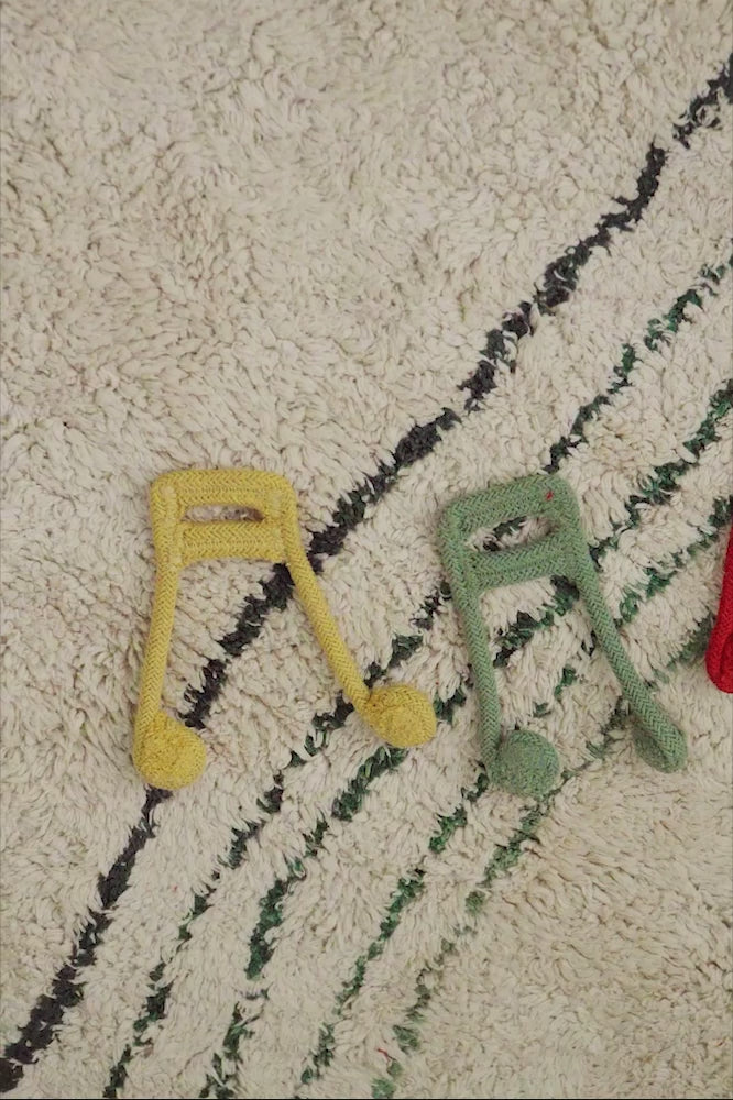 WASHABLE PLAY RUG COLOR NOTES