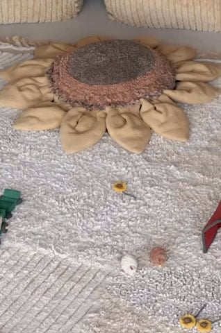 FLOOR CUSHION SUNFLOWER