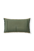 RECTANGULAR CUSHION VERTICAL DUCK GREEN