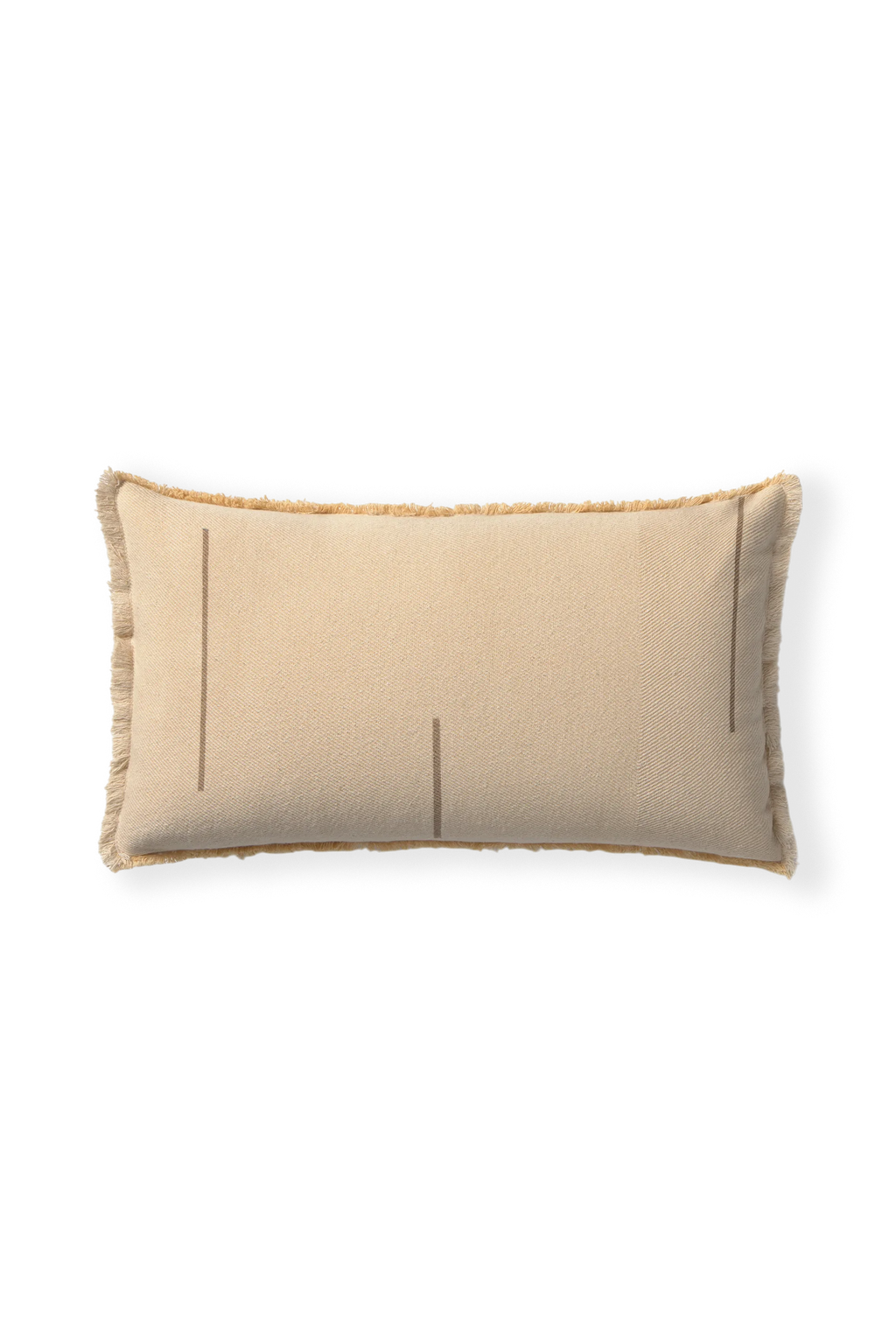 RECTANGULAR CUSHION VERTICAL NATURAL
