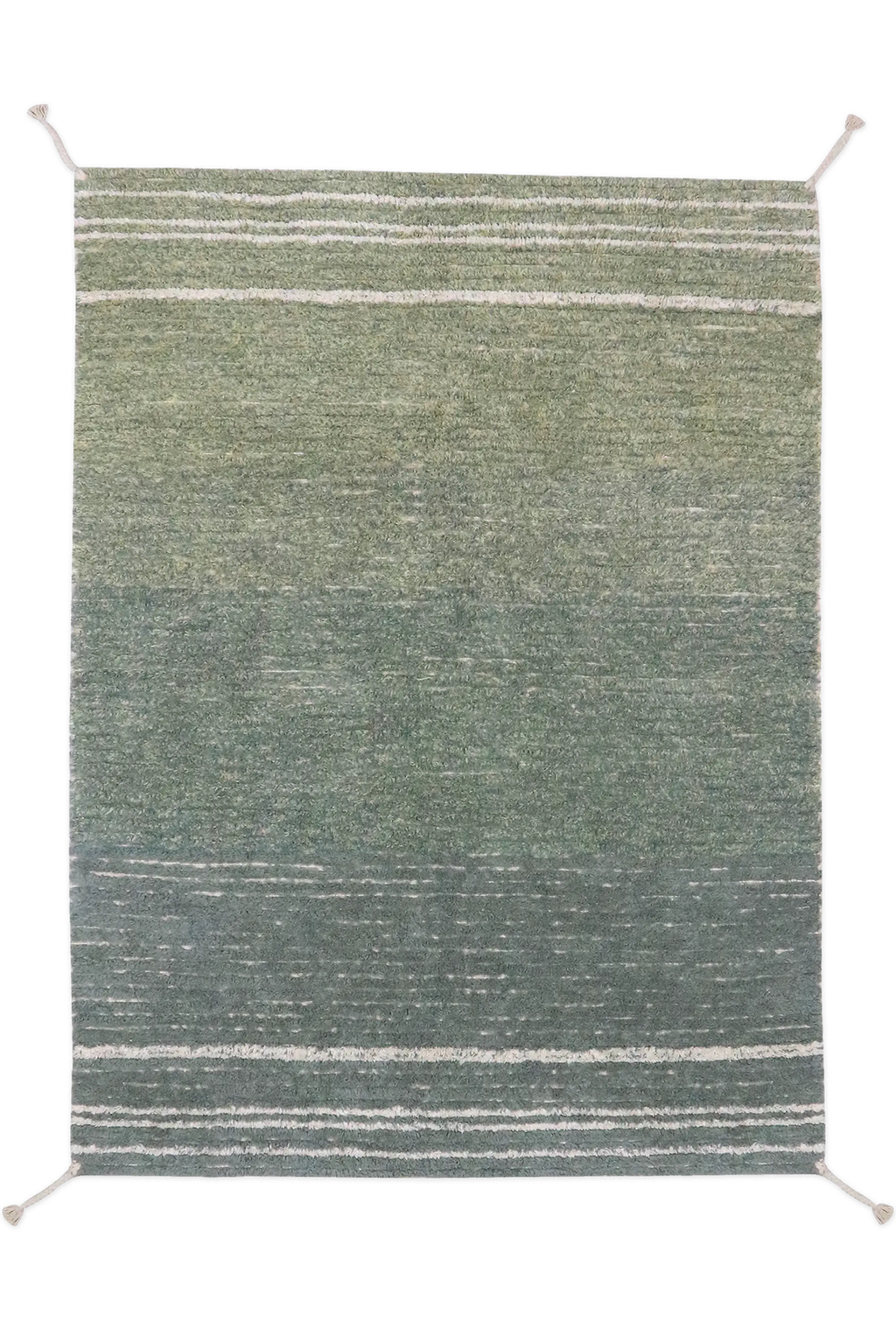 REVERSIBLE WASHABLE RUG TWIN VINTAGE BLUE