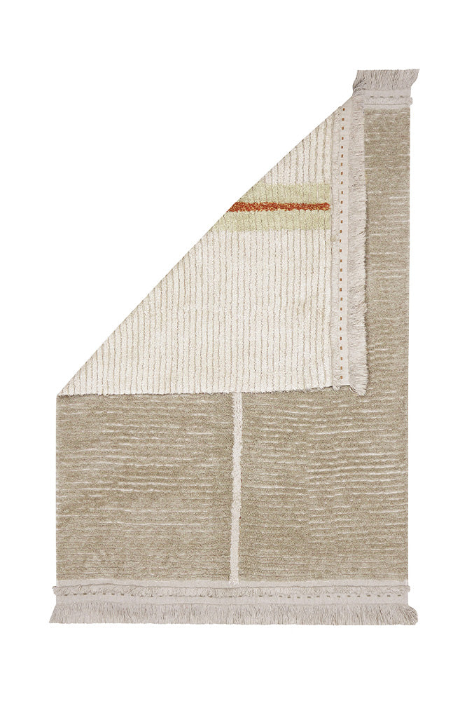 REVERSIBLE WASHABLE RUG DUETTO SAGE-Cotton Rugs-Lorena Canals-8