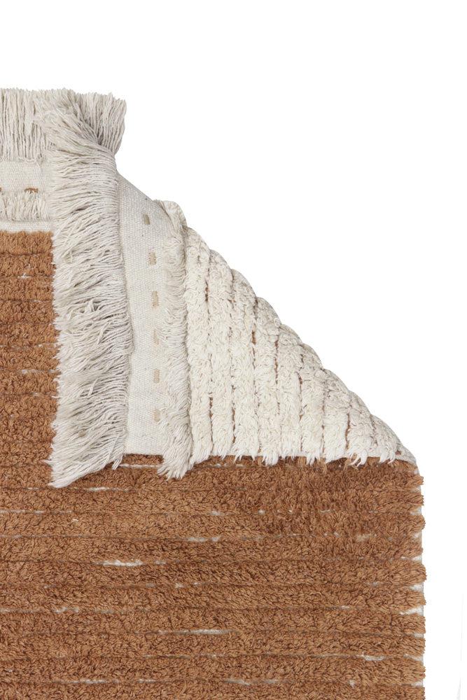 REVERSIBLE WASHABLE RUG DUETTO TOFFEE-Cotton Rugs-Lorena Canals-12