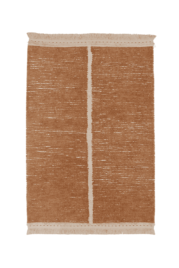 REVERSIBLE WASHABLE RUG DUETTO TOFFEE-Cotton Rugs-Lorena Canals-1