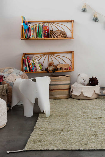 REVERSIBLE WASHABLE RUG GELATO GREEN-Cotton Rugs-Lorena Canals-4