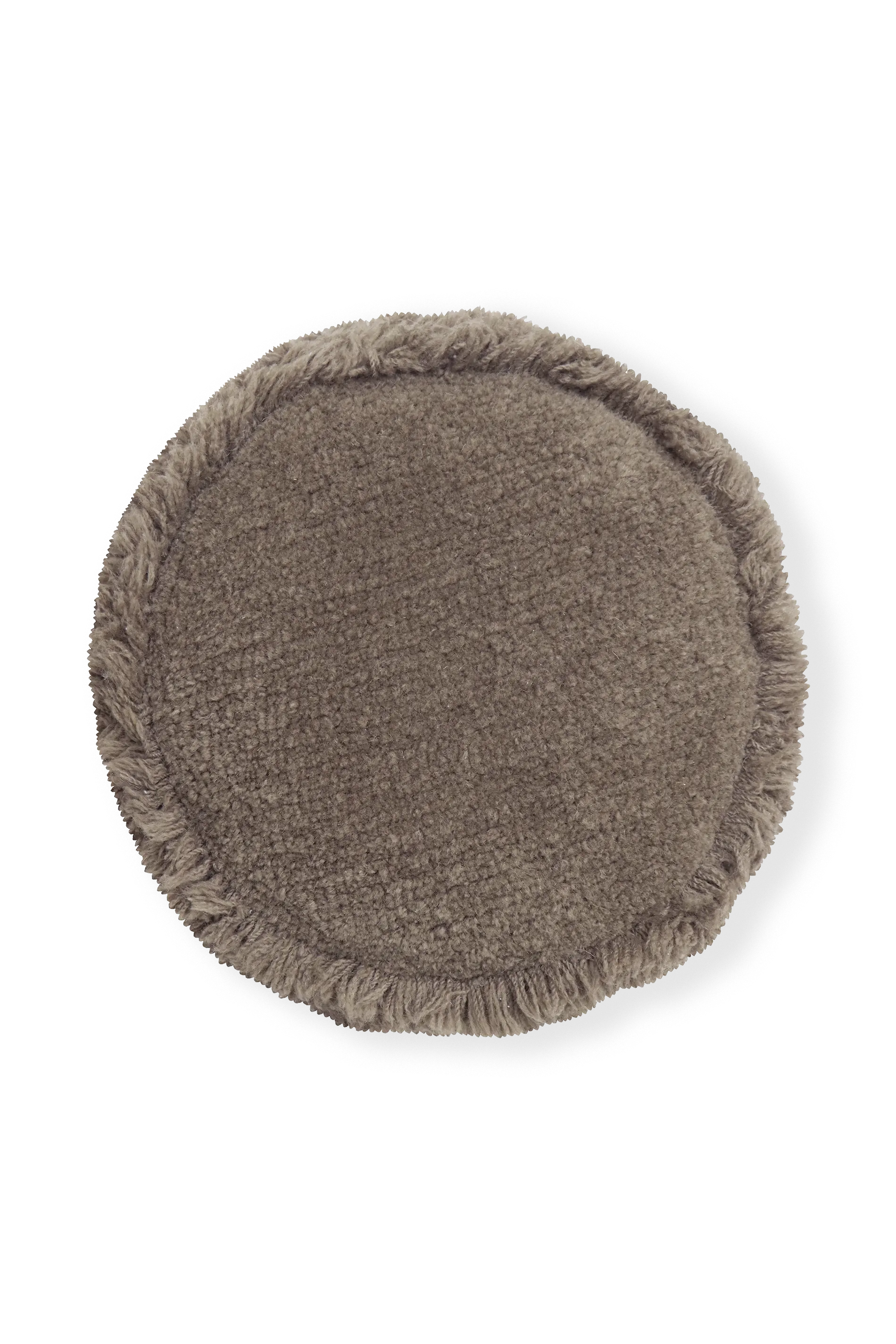 FLOOR CUSHION JAM BROWN