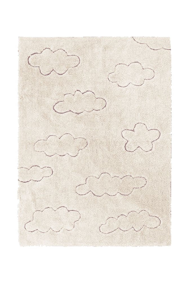 RUGCYCLED WASHABLE AREA RUG CLOUDS-Rugcycled®-By Lorena Canals-1