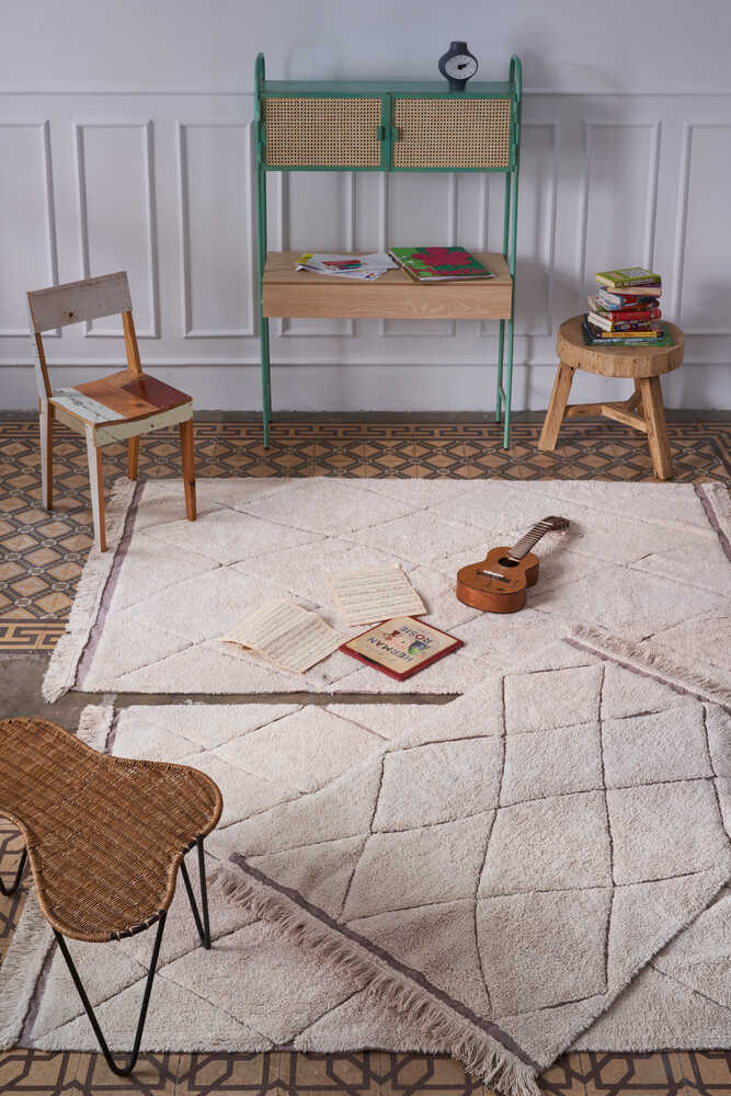 Rugcycled Washable Area Rug Bereber – Lorena Canals Rugcycled Washable Area Rug Bereber – Lorena Canals