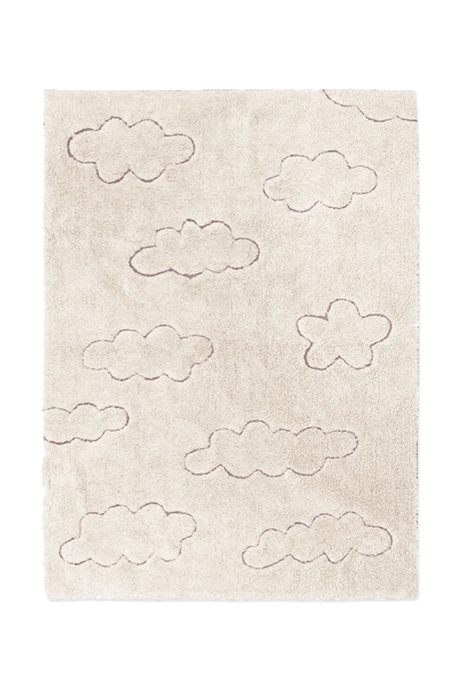 RUGCYCLED WASHABLE RUG CLOUDS