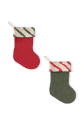 SET OF 2 CHRISTMAS STOCKING