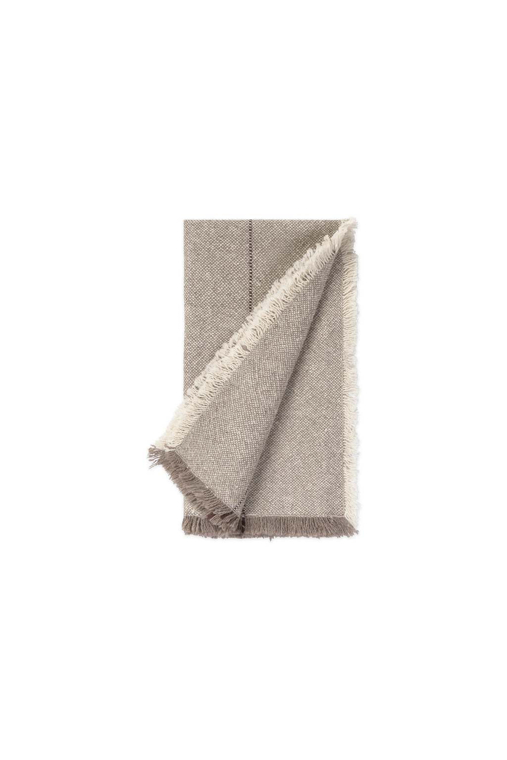 HANDLOOM NAPKINS GREIGE (SET OF 4)