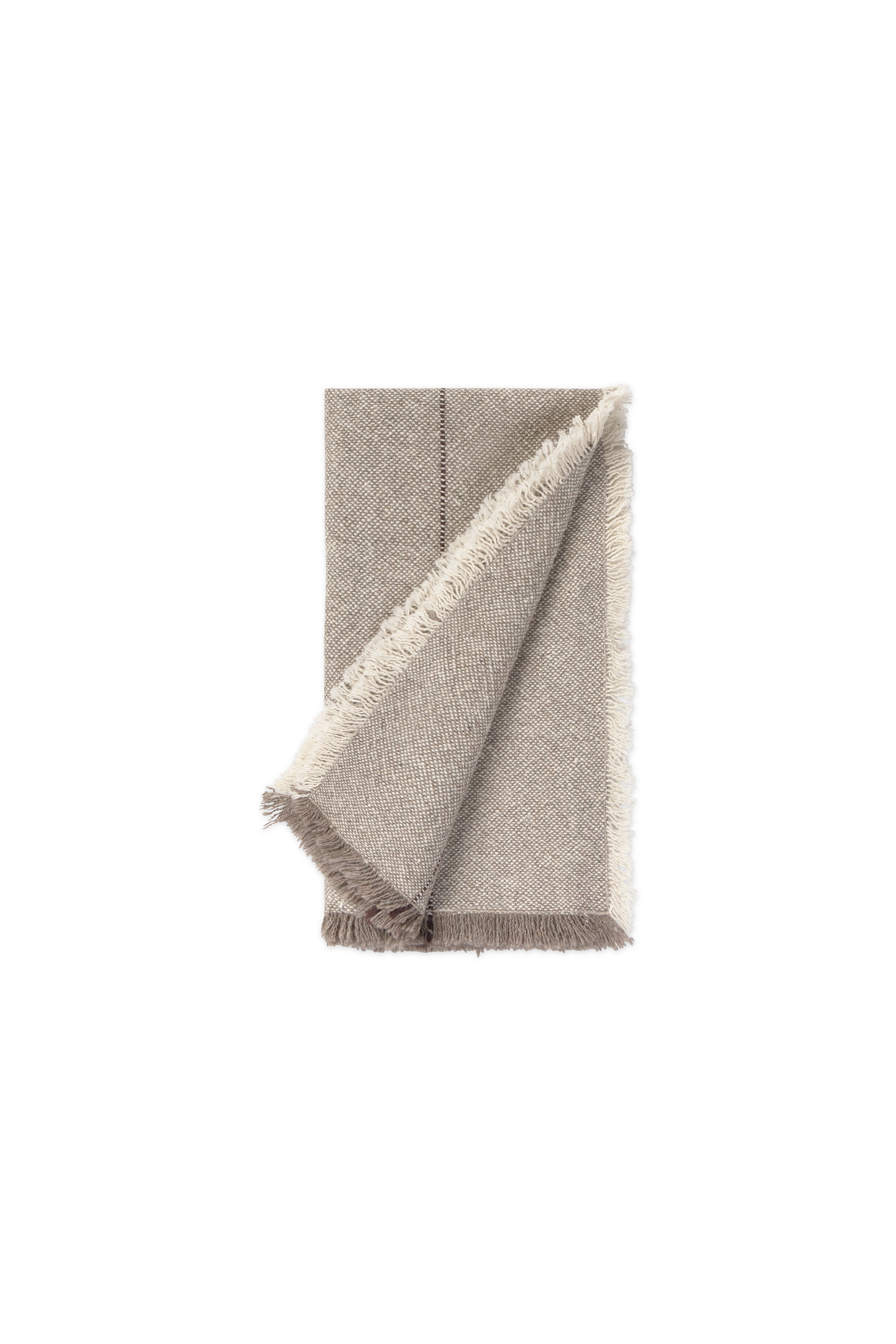 HANDLOOM NAPKINS GREIGE (SET OF 4)