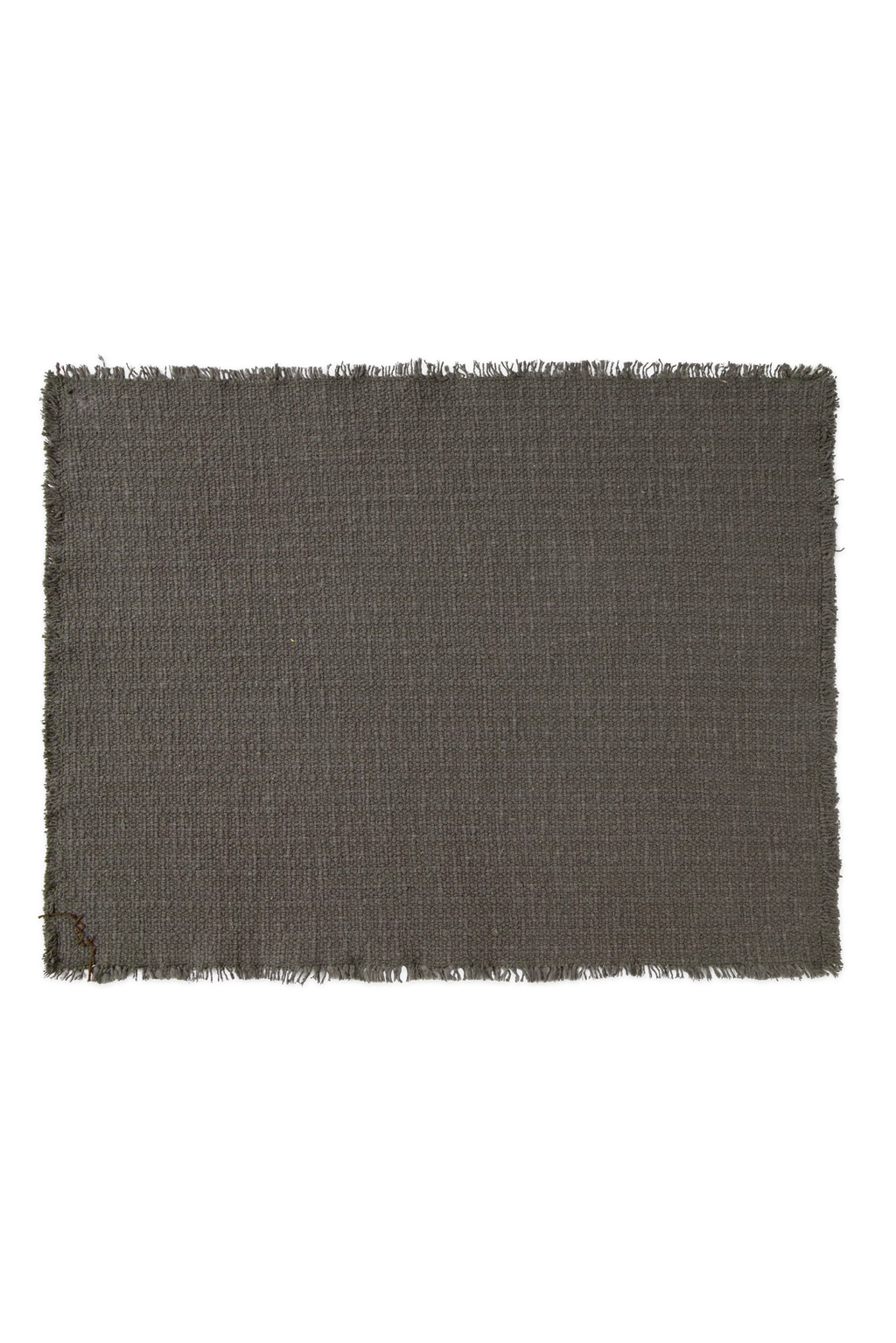 Handloom Placemats Dark grey (Set of 4)