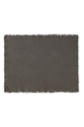 Handloom Placemats Dark grey (Set of 4)