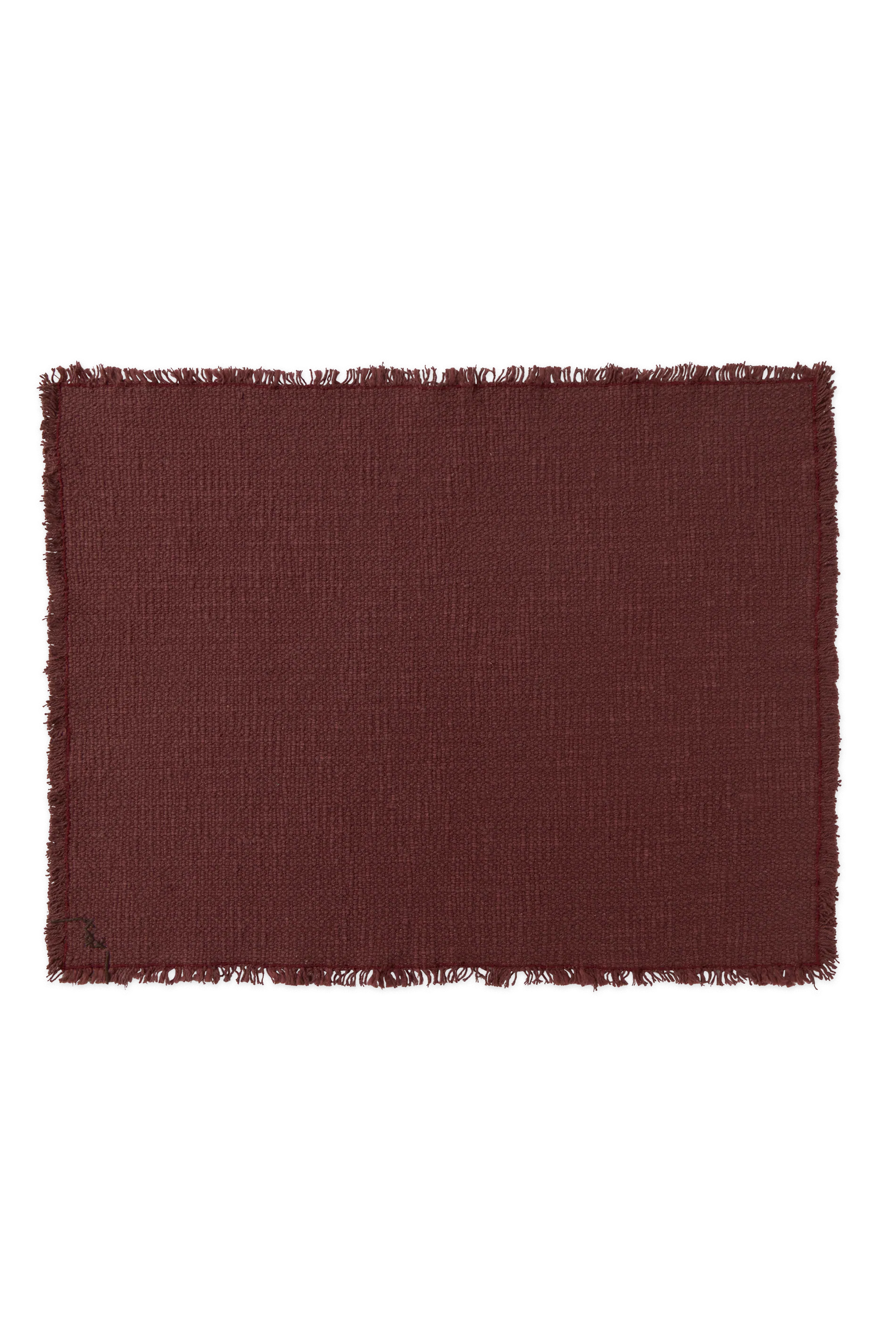 Handloom Placemats Marsala (Set of 4)
