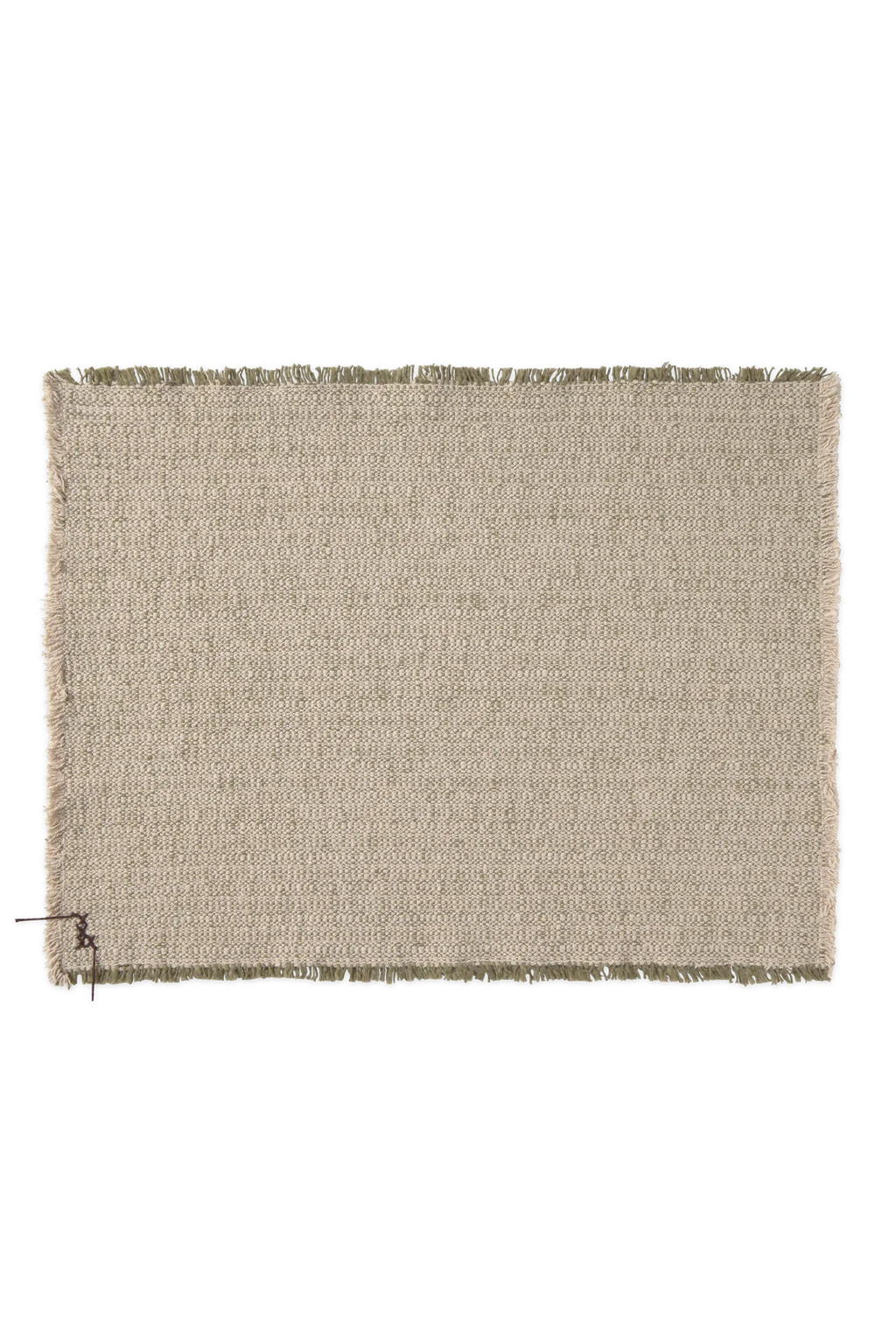 Handloom Placemats  Natural and Kaki  (Set of 4)