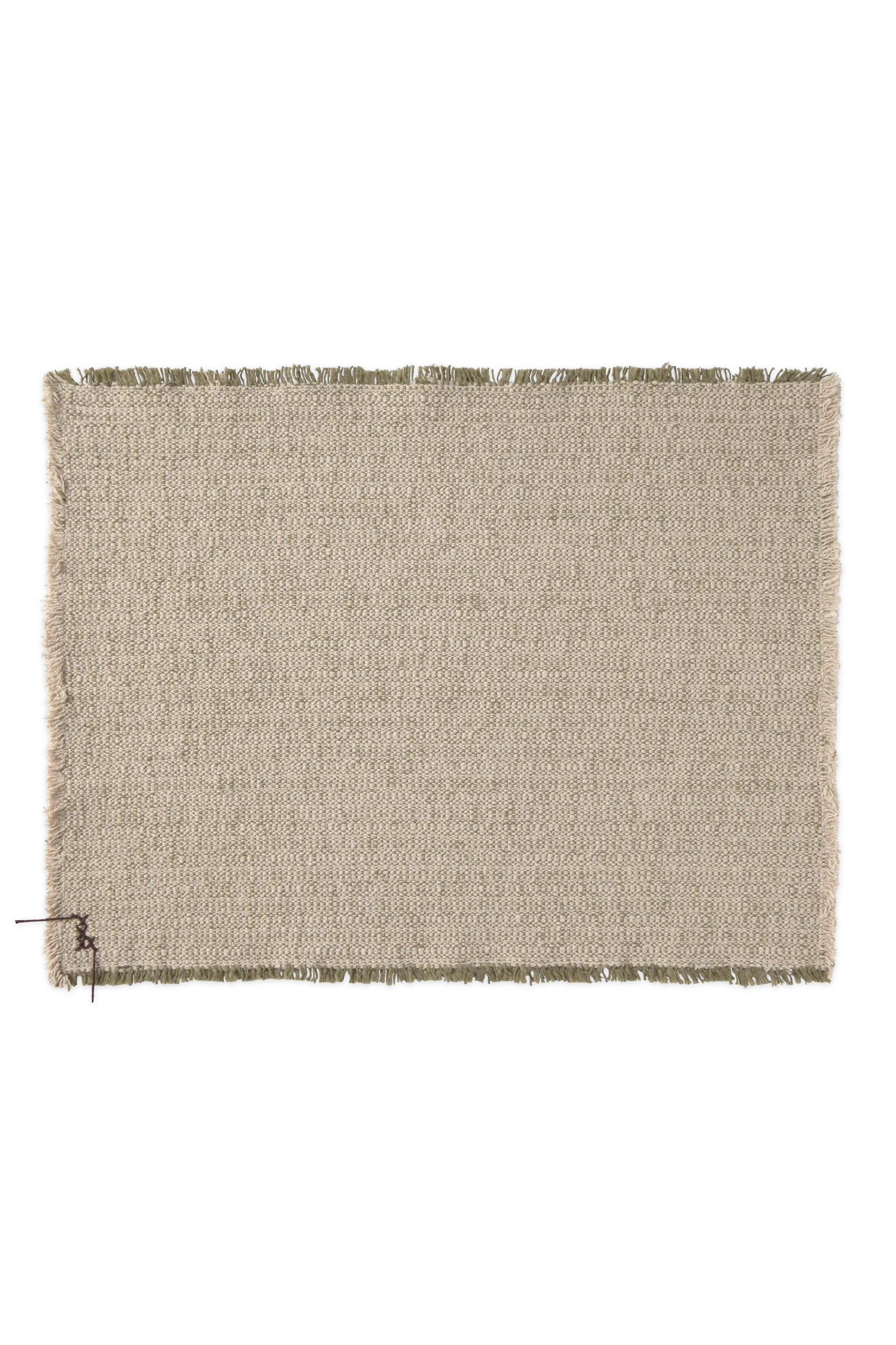 Handloom Placemats  Natural and Kaki  (Set of 4)