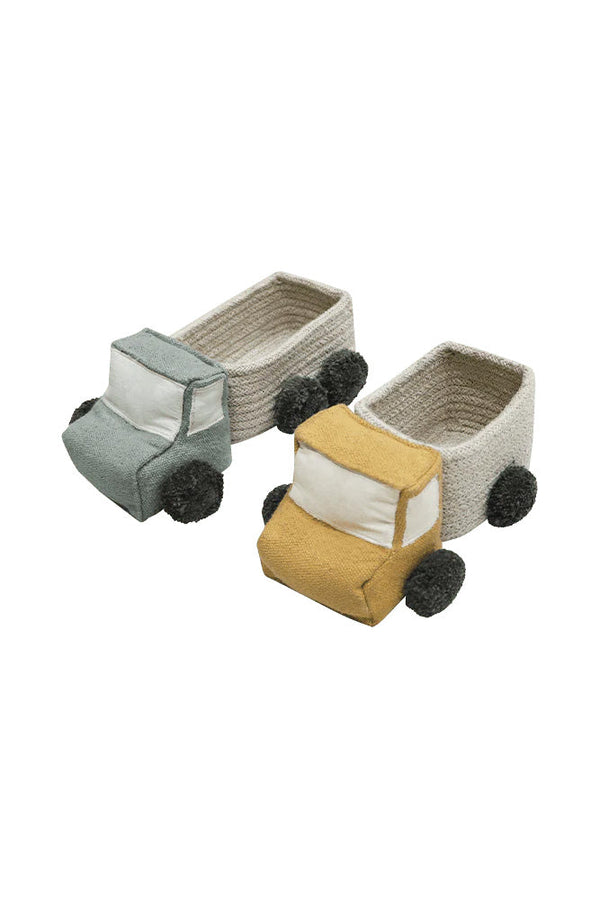 SET OF MINI PLAY BASKETS TRUCK-Basket-By Lorena Canals-1