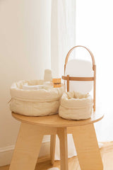 SET OF TWO QUILTED BASKETS NATURAL-Basket-Lorena Canals-2