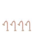 CANDY CANE ORNAMENTS (SET OF 4)