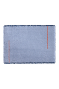SET OF 2 PLACEMATS VERTICAL ANIL BLUE