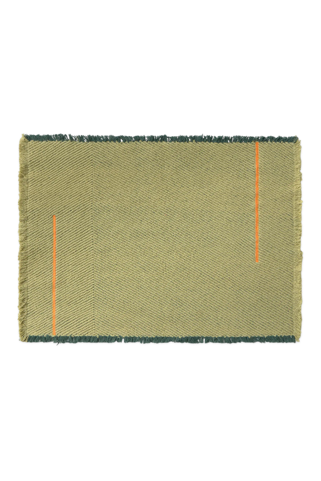 SET OF 2 PLACEMATS VERTICAL MATCHA