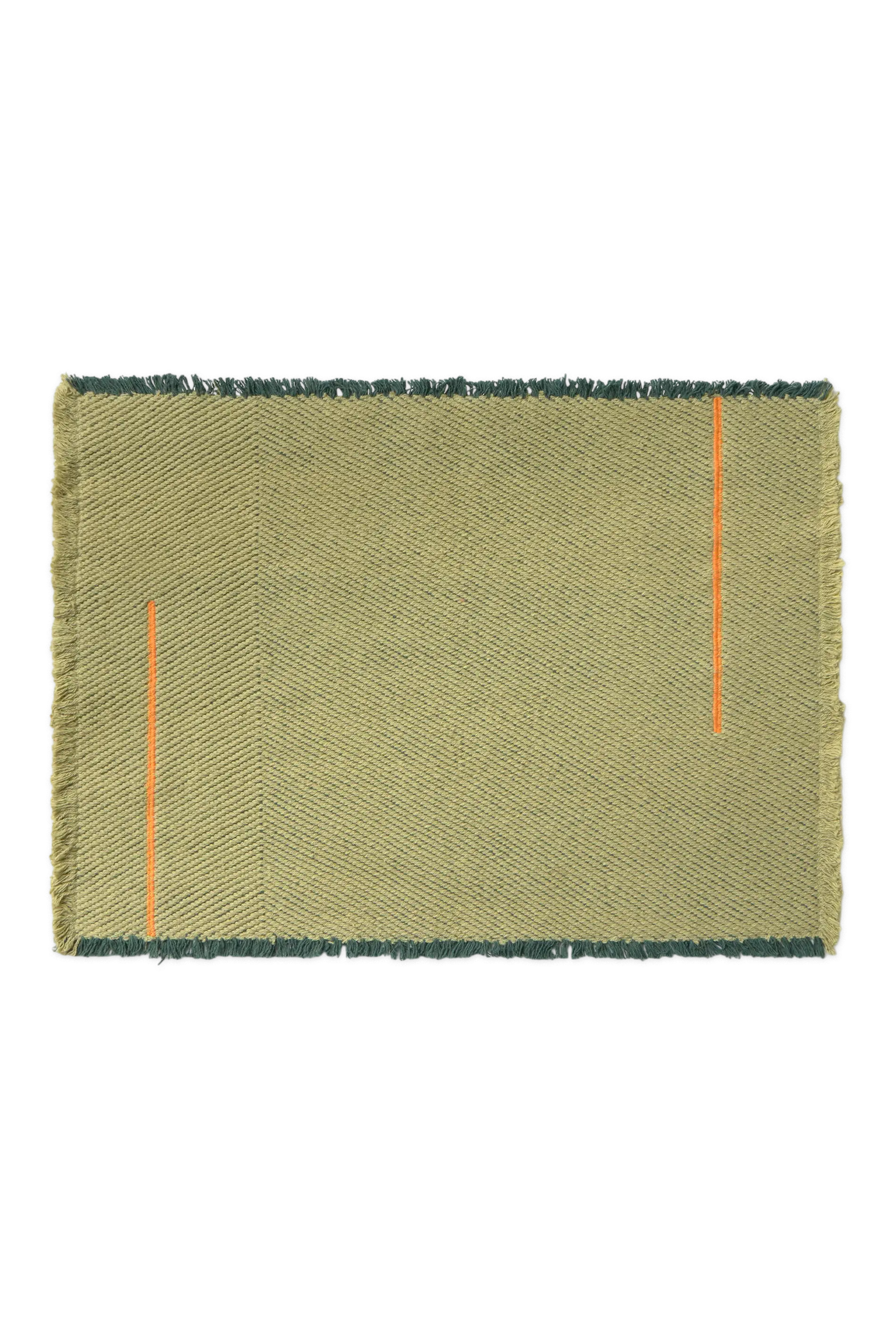 SET OF 2 PLACEMATS VERTICAL MATCHA