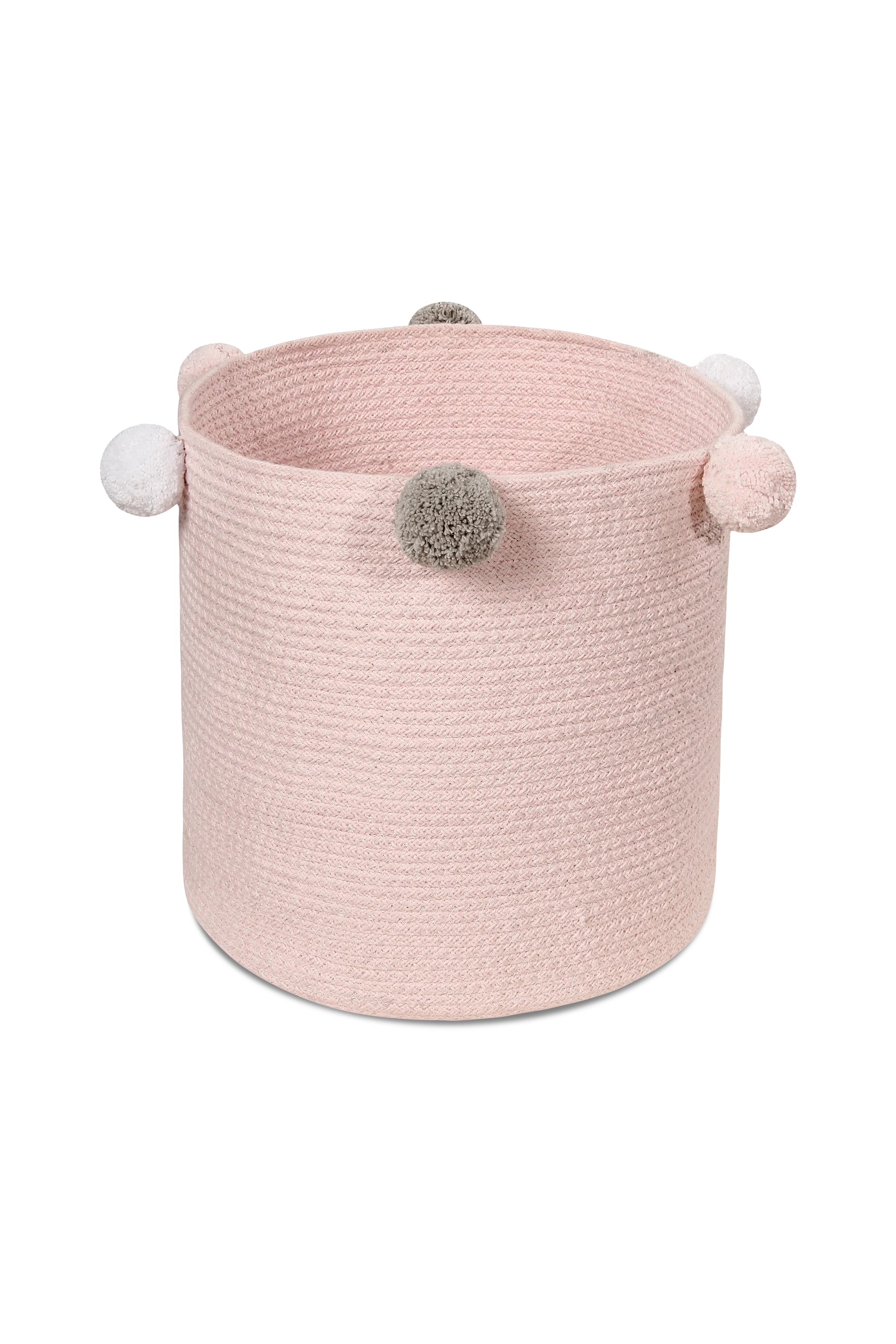 STORAGE BABY BASKET BUBBLY PINK