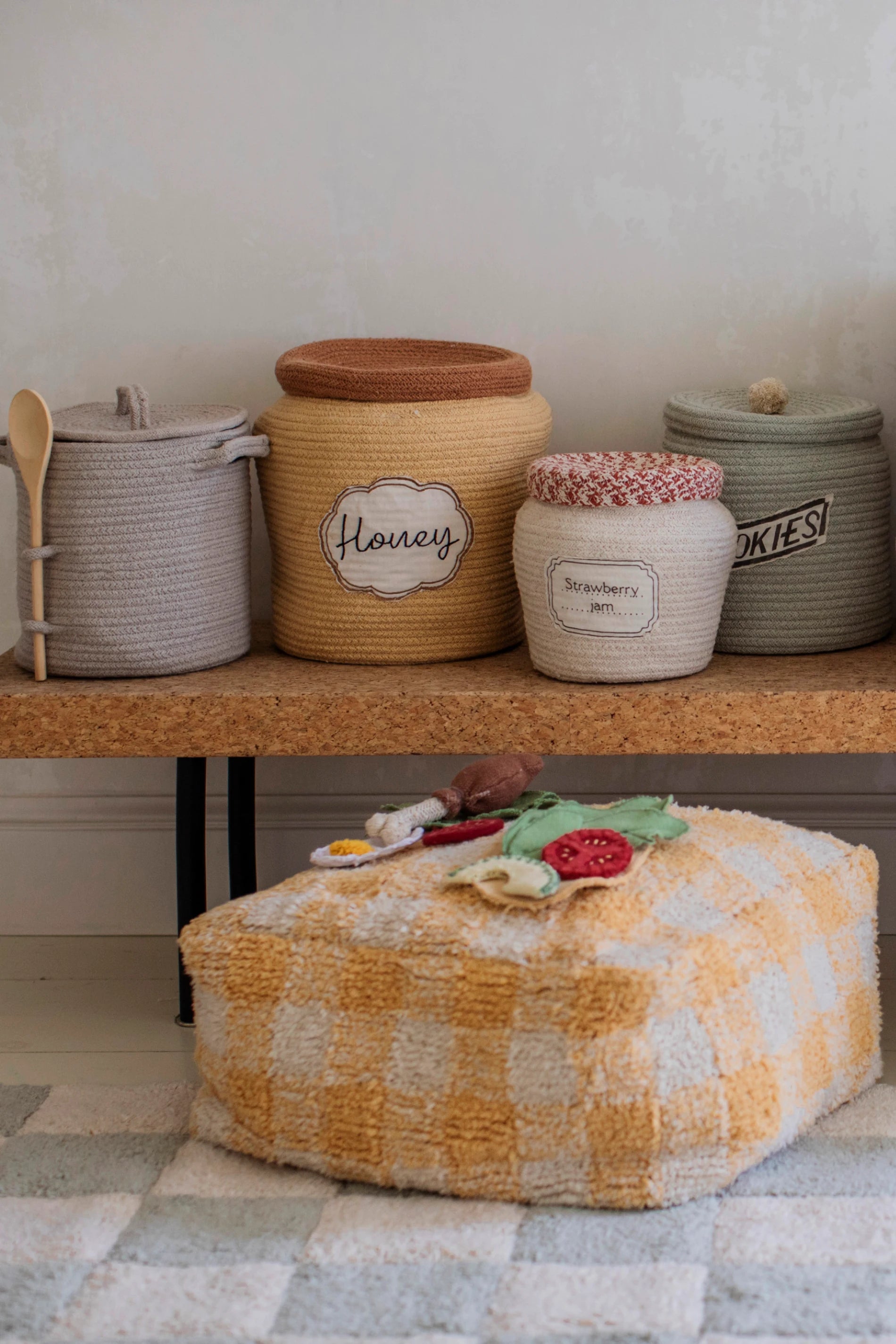 STORAGE BASKET HONEY POT