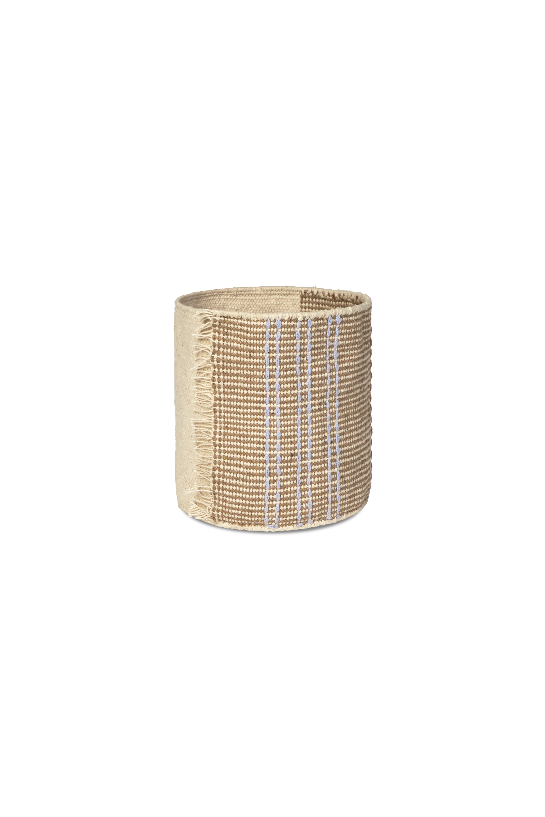 HANDLOOM MINI BASKET JACARANDA