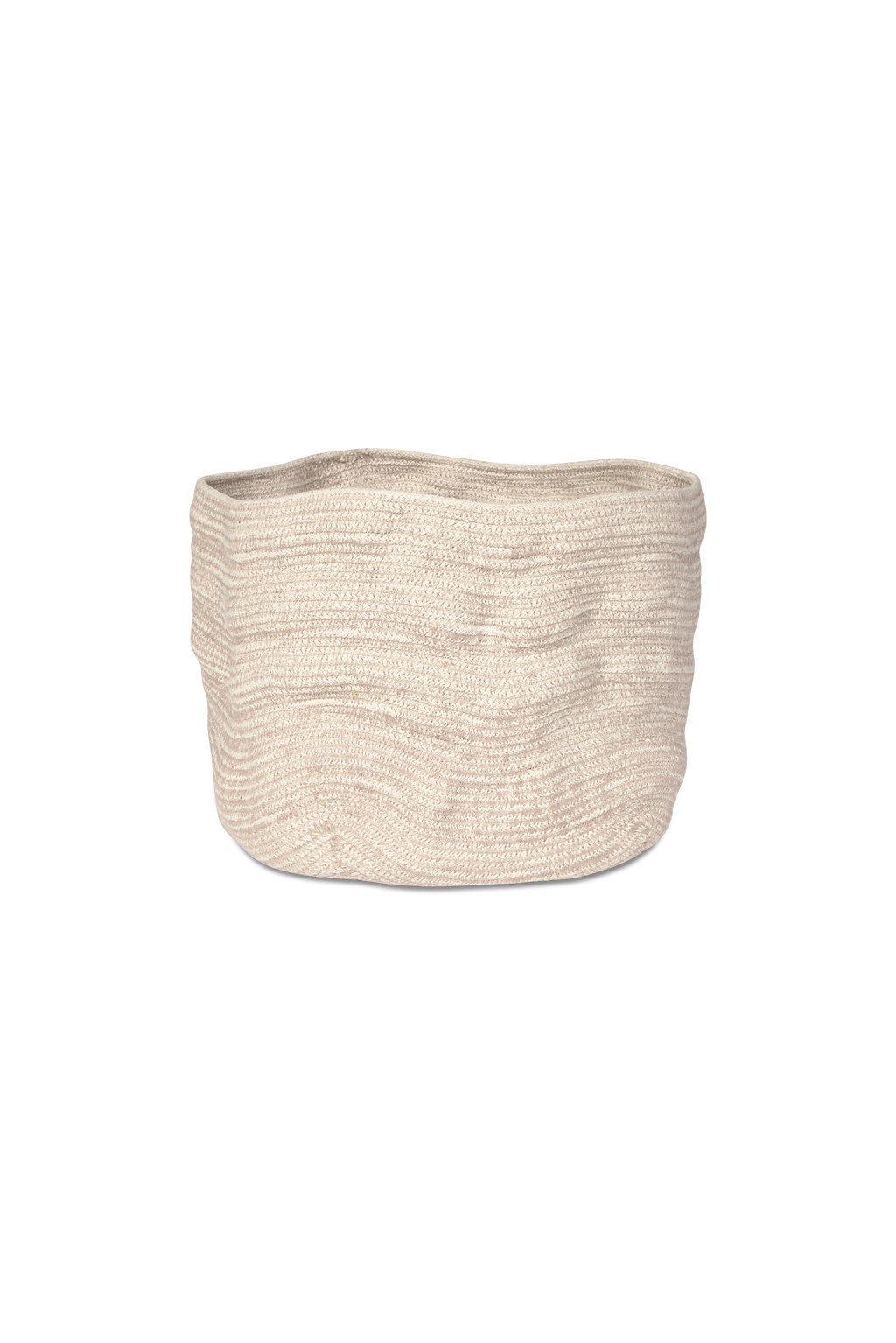 STONEWASHED BASKET TALL NATURAL