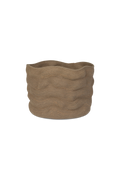STONEWASHED BASKET TALL SOIL BROWN