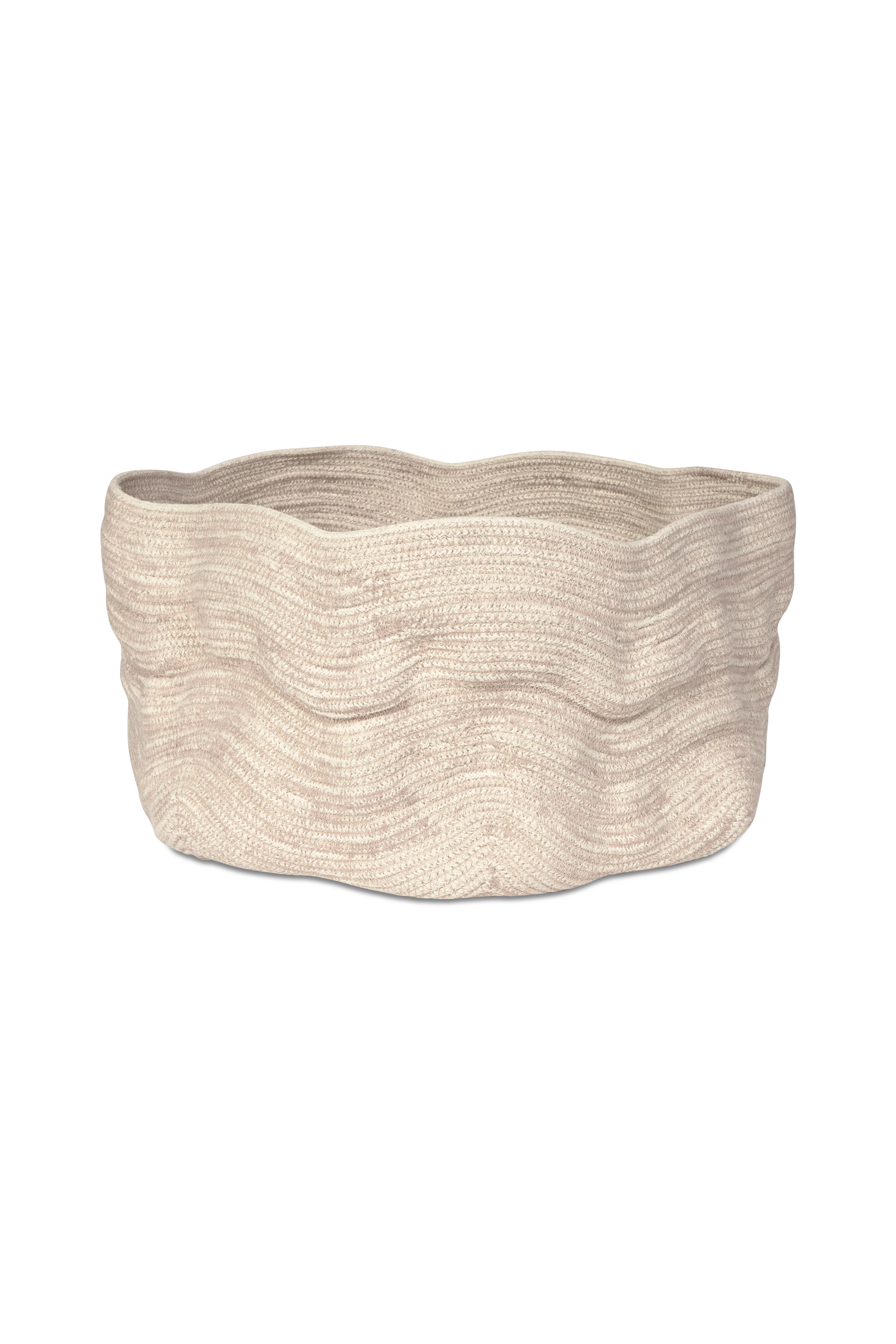 STONEWASHED BASKET WIDE NATURAL