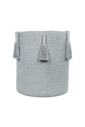 BASKET WOODY PEARL BLUE