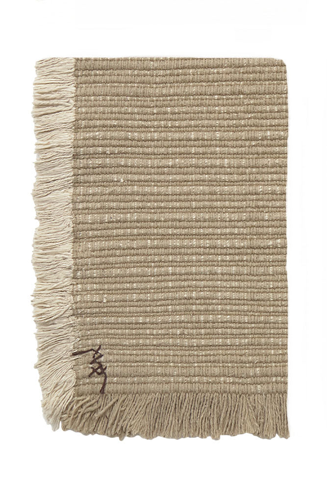 Swatch Handloom Rug Beige and Natural