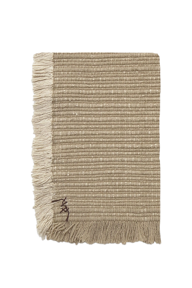 Swatch Handloom Rug Beige and Natural