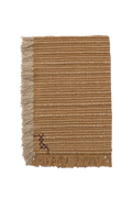 Swatch Handloom Rug Ochre and Beige